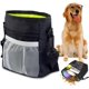 thumbnail image 1 of Bolsa de comida para perros, práctica bolsa de golosinas con dispensador de bolsas de basura para perros integrado (negro) TUNC Sencillez, 1 of 5
