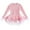 Pink, variant on Zwiiyzr Toddler Girls Winter Sweater Dress Long Sleeve Princess Dresses Baby Clothes Kids Tulle Knitted Crochet Dress Pink