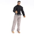 thumbnail image 5 of 1/12 Scale Wired Trench Coat Set with Turtleneck & Pants for 6" Action Figures,doll clothing, 5 of 5