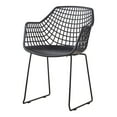 thumbnail image 3 of Honolulu Chair Black - Set Of Two, 3 of 6