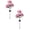 Pink, variant on Fairy Hydrangea Lights, Solar Garden Lights Outdoor, IP65 Waterproof Colorful LED Flower Lights, Adjustable Stems Solar Powered Outdoor Decor for Patio, Yard, Pathway, 28", Pink