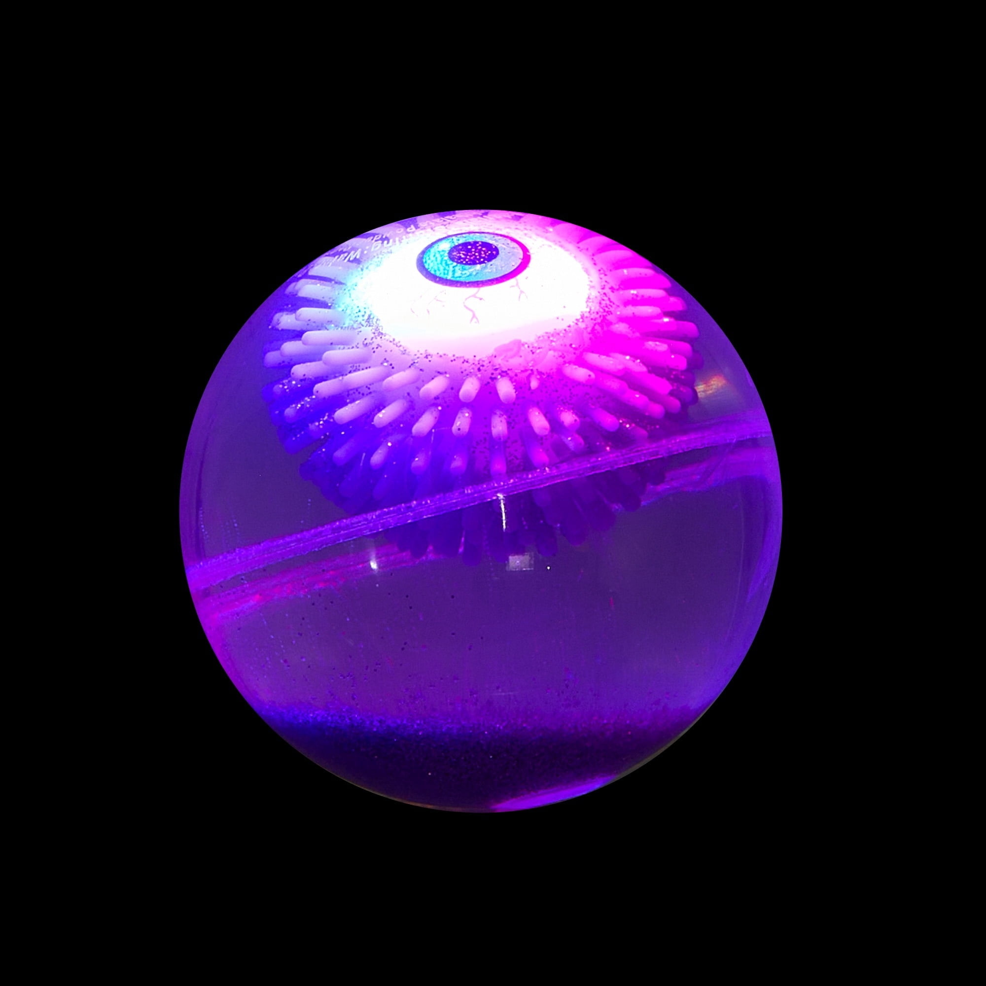 Light-Up Eyeball Bouncy Ball Party Favor, Purple, Halloween by Way To Celebrate