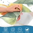 thumbnail image 3 of Yayeee Kitchen Curtains Tier Pair Light Filtering 27"x36" Rod Pocket Short Cafe Window Panel, Candy Lemon Slices, 3 of 7