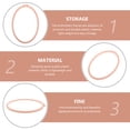 thumbnail image 4 of Miangastore Embroidery Hoop Plastic ABS 5Pcs 11.4x8.3in, 4 of 8