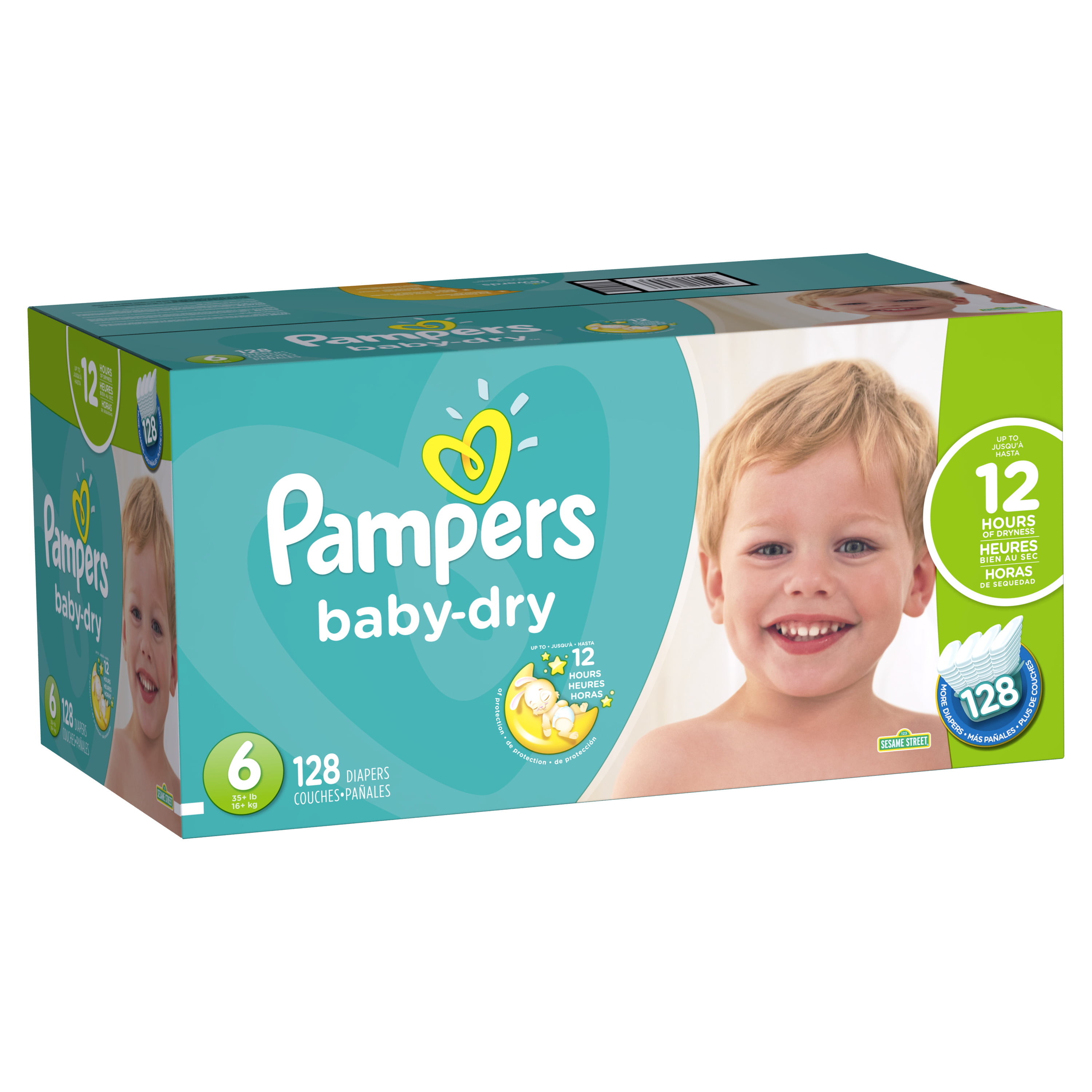 Dropship Pampers Baby-Dry Diapers Size 6, 108 Count to Sell Online