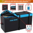 thumbnail image 6 of Mockins ma-cc-bns-lrg-blu-77 Mockins 60'x24'x6' Folding Trailer Hitch Cargo Carrier w/ 25 CuFt. Soft Vinyl Waterproof Cargo Bag | 500 Lbs, 6 of 9