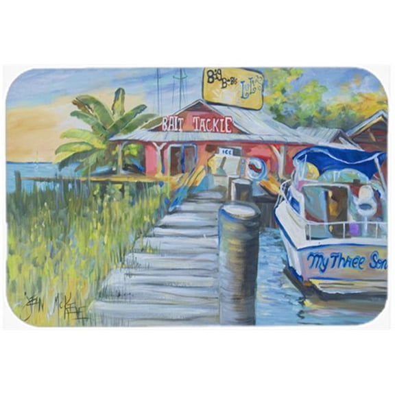 Deep Sea Fishing Boat At Lulus Glass Cutting Board- Large