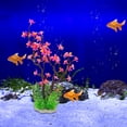 thumbnail image 4 of Aquarium Plant Decor Fish Tank Artificial Plum Blossom Aquarium Landscape Ornament, 4 of 4
