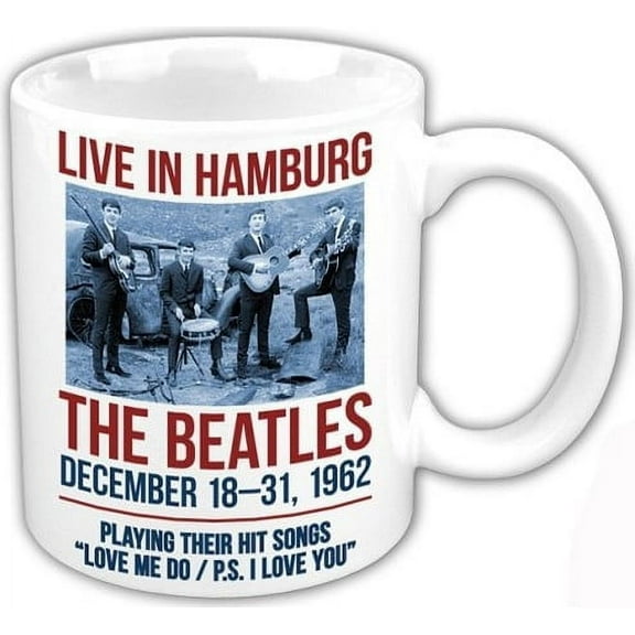 The Beatles - 1962 Hamburg: 12 oz. Ceramic Mug