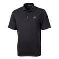 thumbnail image 2 of Men's Cutter & Buck Black Arkansas Razorbacks Team Logo Virtue Eco Pique Recycled Polo, 2 of 3
