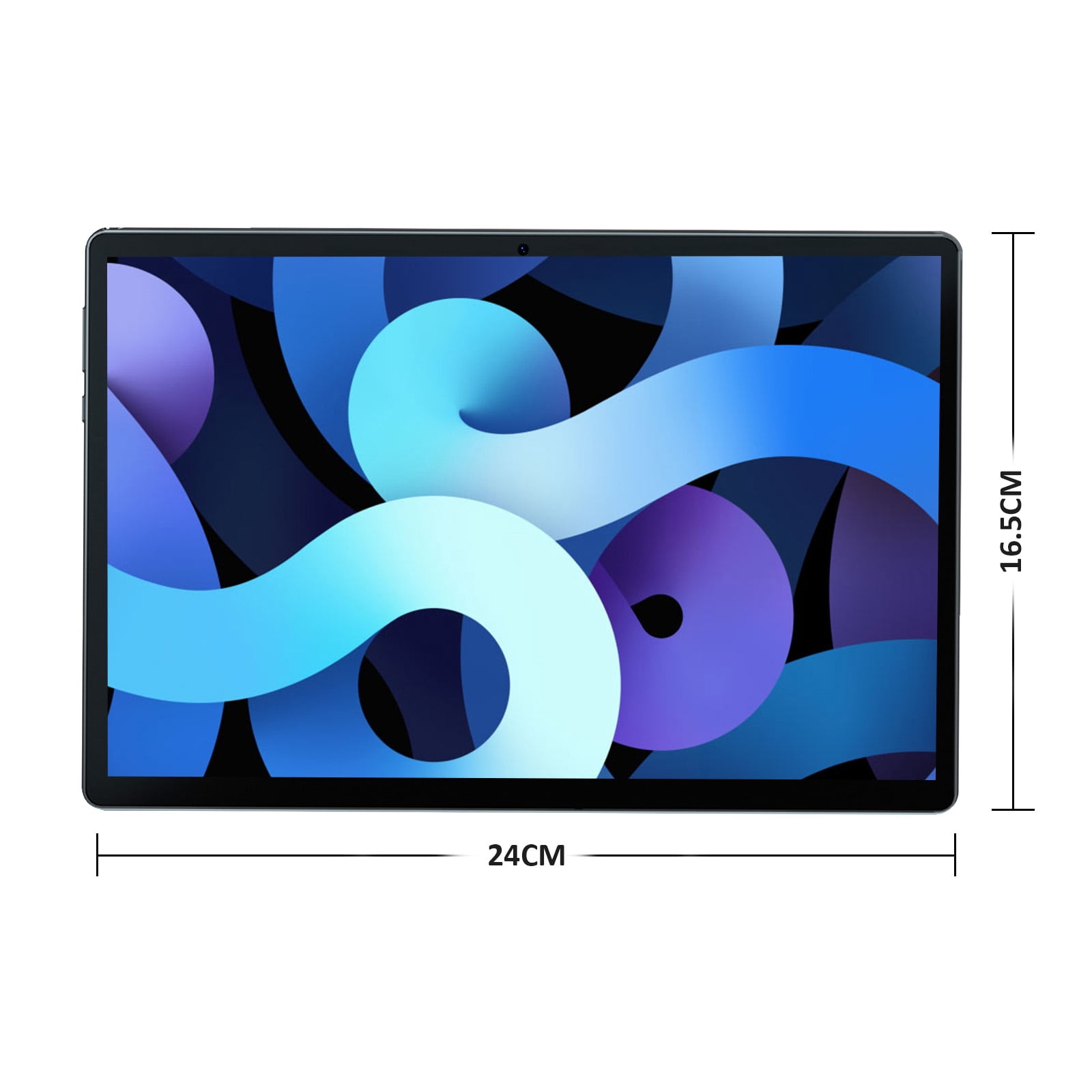 Tablet 10 inch Android Tablets, 6GB RAM 32GB ROM 512GB Expand, Quad-Core Processor, 1280x800 LCD Touch Screen, WiFi, Dual Camera, BT, 6000mAh Battery