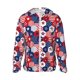 thumbnail image 1 of Fotbe American Stars2 Chaqueta con Protección Solar UPF 50+ para Hombre y Mujer, Camisa con Capucha y Bolsillos-XX-Large, 1 of 7