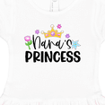 thumbnail image 3 of Inktastic Nana's Princess Crown and Flowers Girls Toddler Dress, 3 of 4