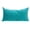 Aqua, variant on Quilted Velvet Pink Lumbar Throw Pillow