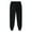 Black, variant on Elastic Waist Pants For Men Full Length Pants Mens Autumn Dyeing Zipper Print Sweatshirt Top Pants Sets Sport Suit Tracksuit Lightweight Pants Men