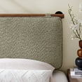 thumbnail image 2 of Headboard, Twin, Walnut Brown, Fabric, Hotel Bedroom, Modern Contemporary, HB38220, 2 of 8