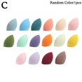 thumbnail image 1 of Maquillaje de color aleatorio con forma de huevo, gota de agua, corte biselado, uso dual en seco y húmedo, polvo de calabaza para maquillaje en forma de huevo., 1 of 7