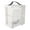 White, variant on Mini Portable ITX Computer Case, Full Transparent DIY Desktop Case 2.5 Inch SSDs Compact Mini ITX Case with Handle, 1 Cooling Fan for 170x170mm Motherboard