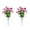 D, variant on Guoxxzi 5 dollar items, Simulated Flower Water Grass Plastic Spring Grass Violet Finished Silk Printed Small Artificial Flower Decoration