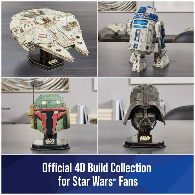 4D Build, Star Wars R2-D2 Cardstock Model Kit