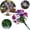 Purple Campanula, variant on Homesteed Artificial Campanula Flowers Outdoor Fake Flowers for Front Porch Decor Patio Garden Arrangement