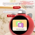 thumbnail image 2 of Kids Educational Smart Alarm Clock with Voice Control & Knob Operation - 2.8-inch HD Screen, 1500mAh Battery, Weekly Timetable Reminder, Real-Time Weather Forecast, Parent Assistant Function - Dreamy, 2 of 6