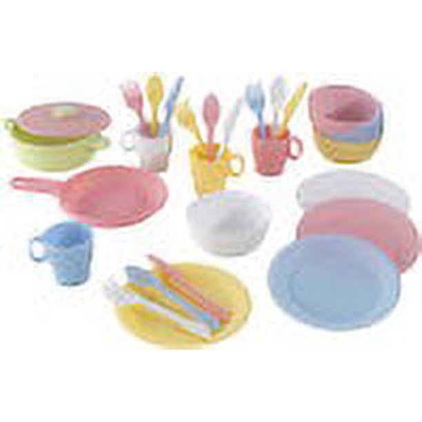 Juego de utensilios de cocina KidKraft de 27 piezas en color