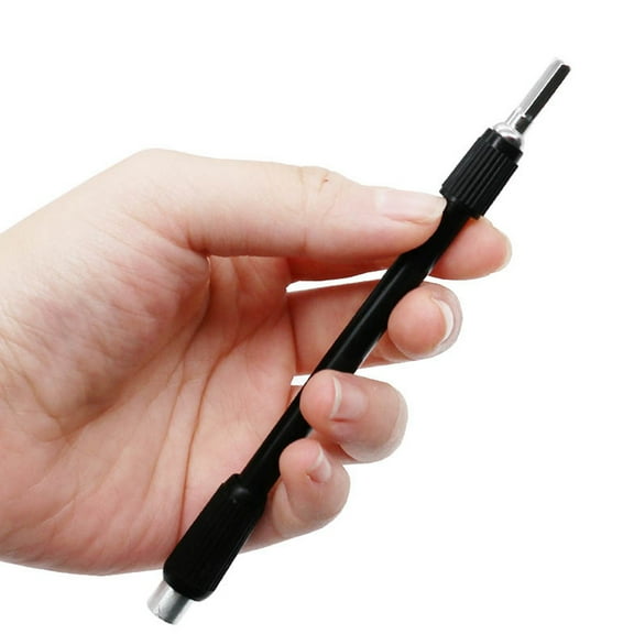 Soimiss bendable Drill Extension Plastic Black 3Pcs