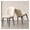 Cream, variant on Comfortable Dining Chairs Set of 2,Mid-Century Modern Kitchen Dining Room Chairs with Metal Legs,Faux Leather Leisure Chair Living Room Desk Side Chair