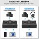 thumbnail image 5 of 3.5mm Audio Switcher, 2 Input 1 Output/1 Input 2 Output Audio Splitter Switcher, Audio Switcher Box, 5 of 5