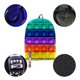 thumbnail image 2 of Mochila Escolar Con Estampado De Burbujas De Arcoíris De 3 Uds., Bolsa De Mensajero, Estuche Para Lápices, Mochila Para Niños, Mochila Impermeable Para Niñas Y Niños Yuarrent AP007537-02, 2 of 6