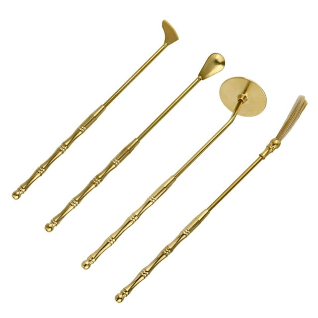 Kit para hacer incienso BLESIY 4 unidades Latón Ceremonias Chino Portátil