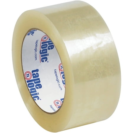 UPC: 0848109009360 | Tape Logic T9021266PK 2 in. x 110 yards Clear No.126 Quiet Carton Sealing Tape – Pack of 6