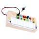 thumbnail image 2 of Tablero ocupado para niños, piezas de bricolaje, interruptor de Piano, habilidad fina, aprendizaje cognitivo para niños, niñas, niños, juguete, 2 of 9