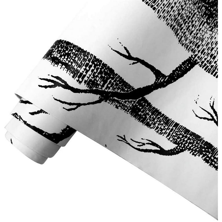 Birch Tree Peel and Stick Wallpaper Contact Paper 17.7
