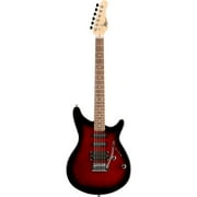 Rogue Rocketeer Electric Guitar Pack, Red Burst