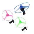 thumbnail image 2 of 3pcs Glowing Flying Disc Toys Kids Sky Flying Aerial Disc Launcher Toys, 2 of 6