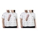 thumbnail image 4 of Advancent Uniforme de Chef de algodón, camisas de manga corta para hombres, botones de delantal, suministros ajustables para el hogar, bandas Type3 NO3, 4 of 6