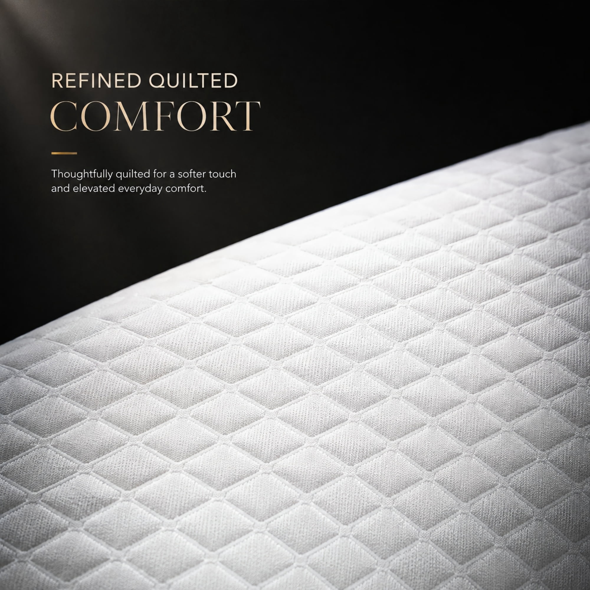 BSHTI 8" Full Knitted Fabric Hybrid Mattress with Pocket Coils, Support Foam, Pressure Relief for Bedroom(White)