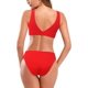 thumbnail image 2 of Conjunto de bikini deportivo para mujer, de dos piezas, acanalado, liso, para mujer Rojo M Rojo M Xishao ropa, 2 of 2