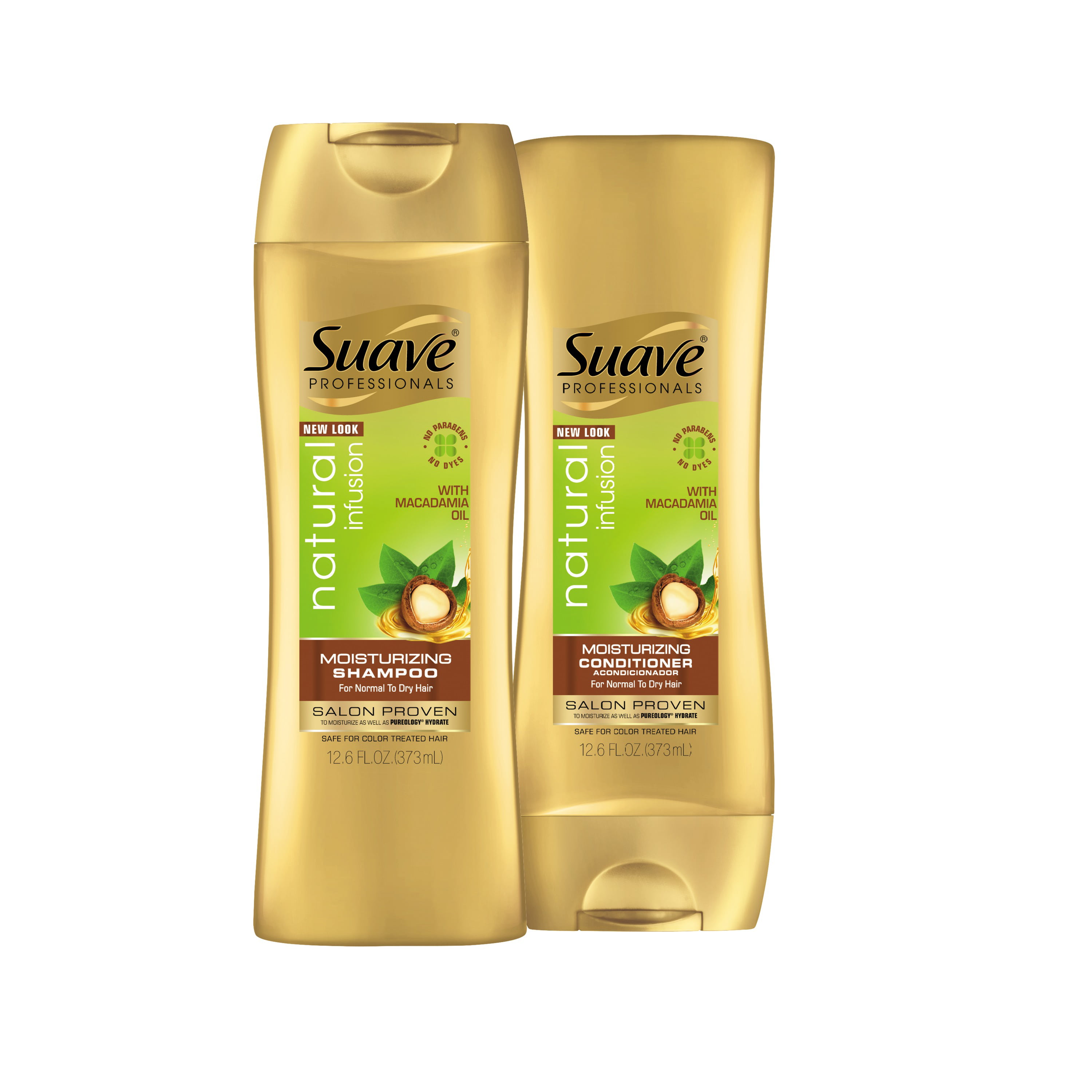Suave Professionals Shampoo Natural Infusion Macadamia  oz 