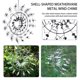 thumbnail image 1 of Molino de viento de metal Shell Wind Spinner Art Wind Chimes para patiocésped y jardín Wdftyju Para estrenar, 1 of 9