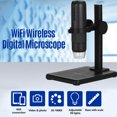 thumbnail image 3 of Microscopio digital inalámbrico WiFi Cámara de microscopio portátil de mano Aumento de 50X Meterk Microscopio, 3 of 7