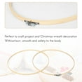 thumbnail image 5 of 3 Pieces 14 Inch Embroidery Hoops Wooden Round Adjustable Bamboo Circle Hoop Ring for Art Craft Sewing, 5 of 5
