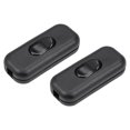 thumbnail image 4 of Uxcell AC 250V 6A On-Off Inline Cord Switch Black for Table Lamp 2 Pack, 4 of 5