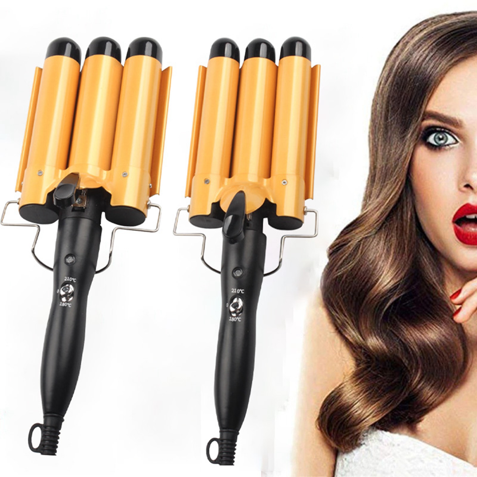 Musatteng 3/4 Curling Irons for Short Hair "Transform Your Locks With 