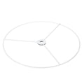 thumbnail image 4 of Uxcell 10" E26 E27 Lamp Shade Ring Frame, 3pcs Lampshade Holder Wire Frame DIY Drum Ring, 4 of 7