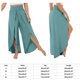 thumbnail image 2 of Pantalones Pantalones de playa para mujer Pantalones de verano de estilo casual Traje diario de ajuste holgado (Verde S) Ygjytge Verde T S para Mujer, 2 of 8