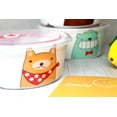 thumbnail image 5 of Microwavable Ceramic Bento Box Lunch Box Food Container With Seal Fine Porcelain Round Shape With Dividers, 5 of 11