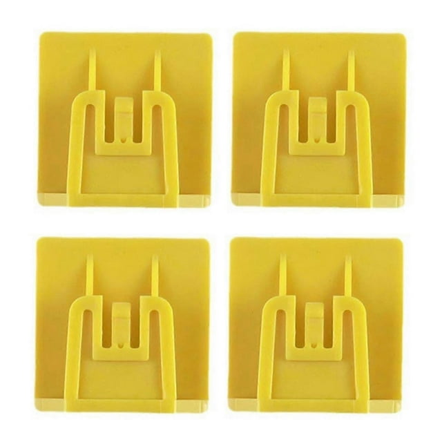 4pcs T Pass Clip Holder for Car Invisibles Toll Pass Windshield Mount Bracket Compatible with Telepa